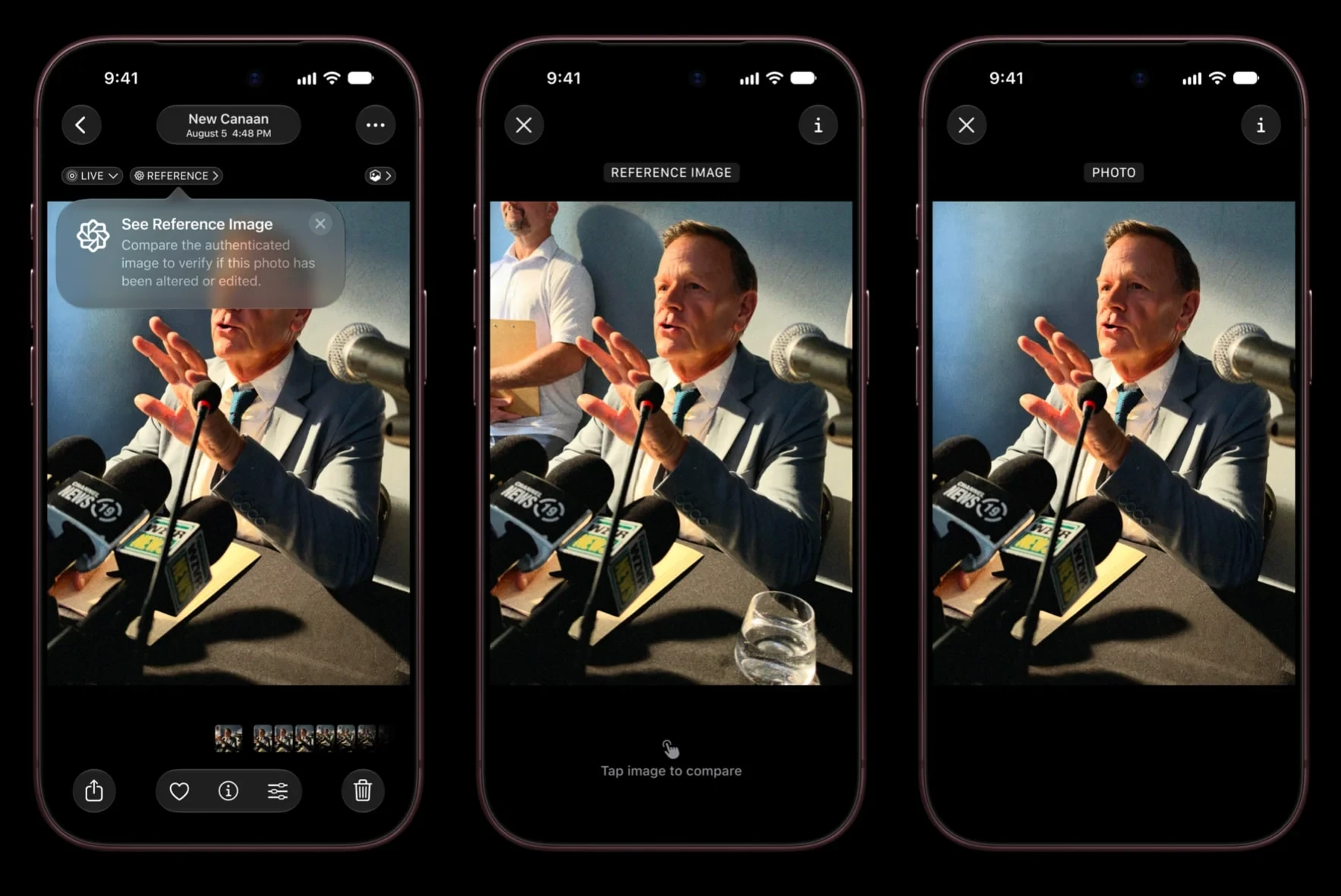 Apple Reference Image capability.