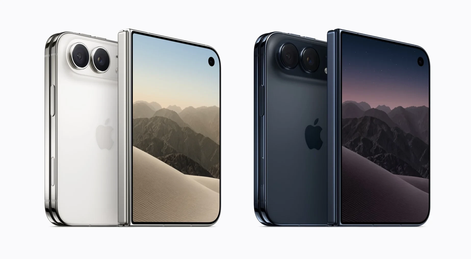 iPhone Duo is available in two colors: star white and night sky.