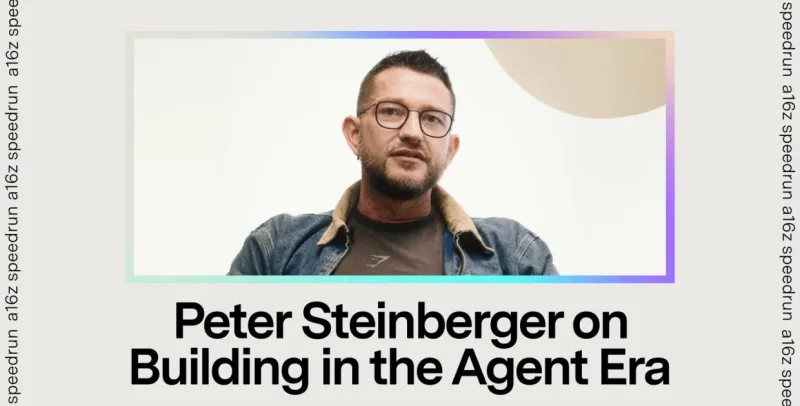 Peter Steinberger on building in the agent era