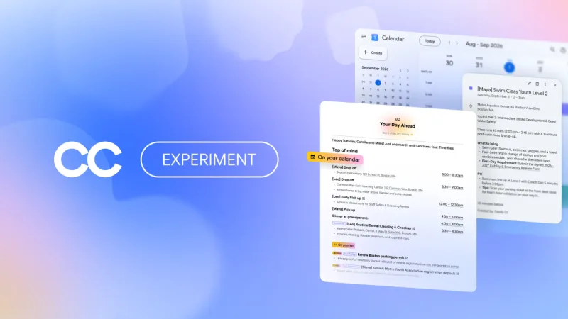 Google expands CC into a shared AI agent for up to six family members