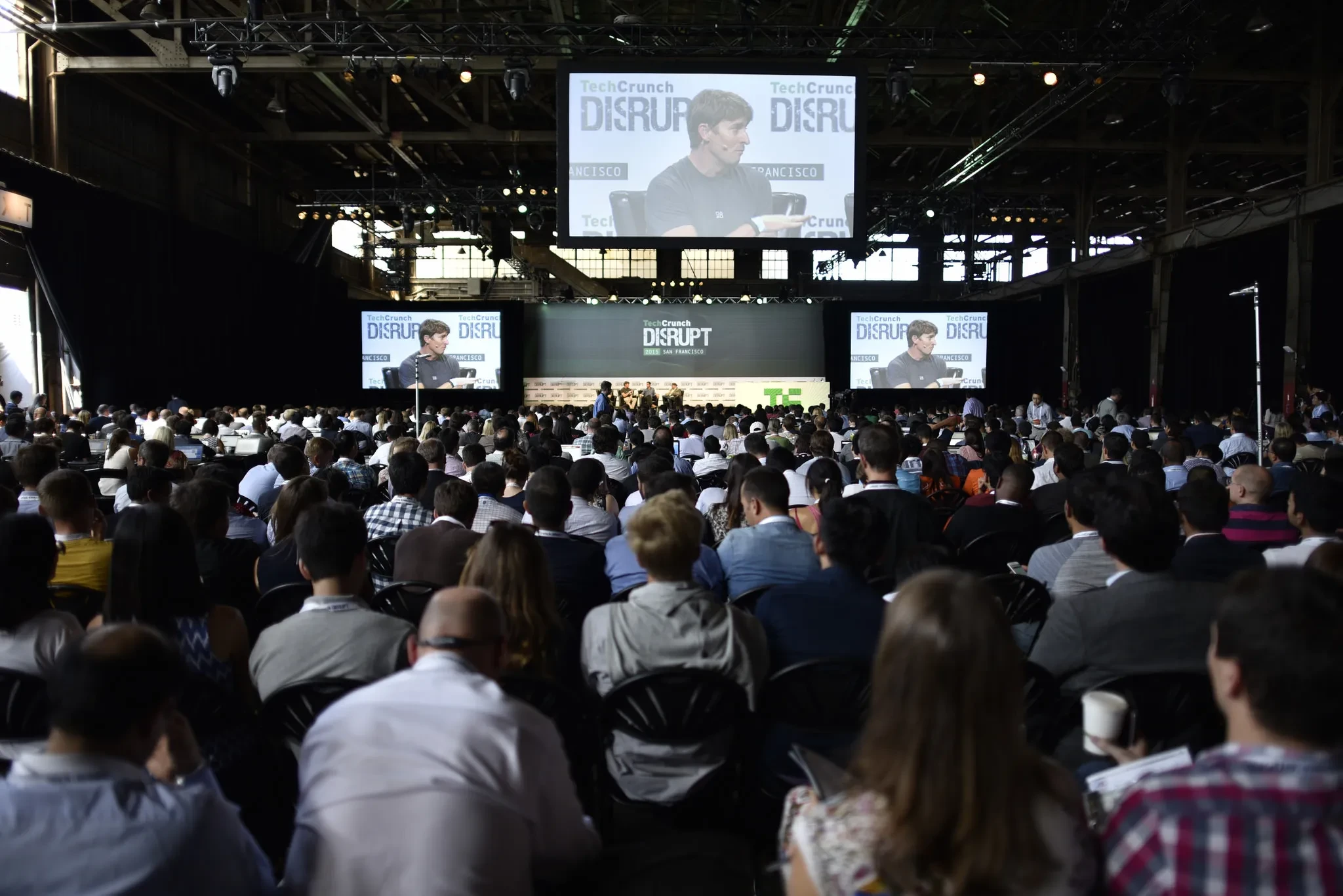 view at TechCrunch Disrupt 2015