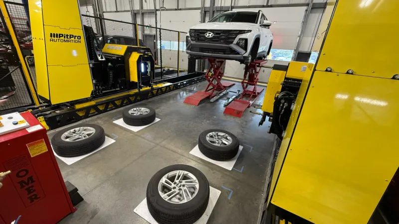 PitPro’s first tire-changing robot goes live in Canada