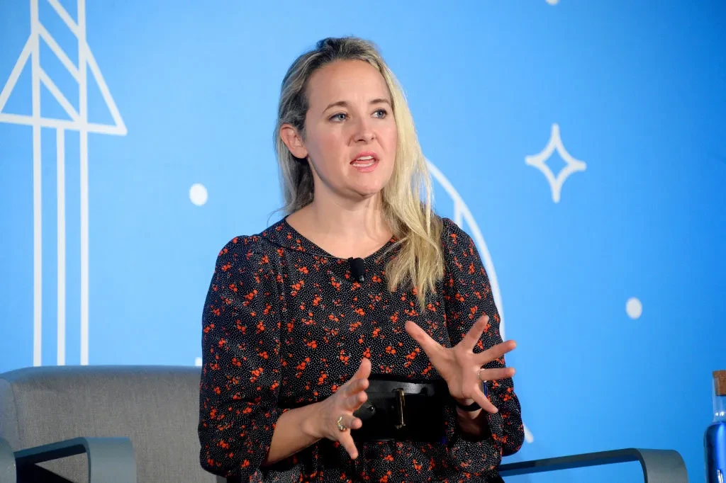 Alexa von Tobel speaks on stage at the "Know Your Worth" panel at the on November 07, 2019 in New York City. (Photo by Brad Barket/Getty Images for Fast Company)