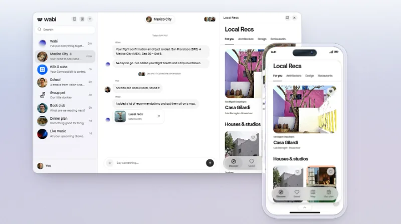 Wabi reels in $55M for its consumer-focused AI assistant